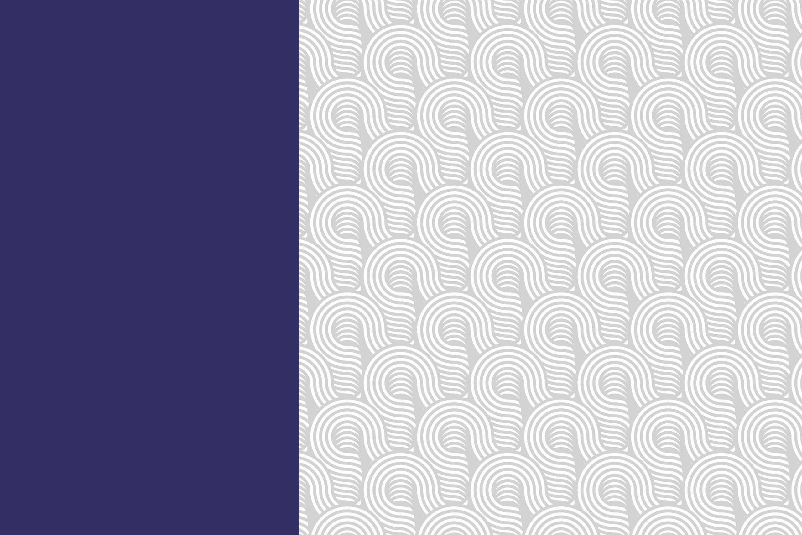 Image featuring a vertical dark blue stripe on the left, with the rest of the space filled with a repeating pattern of white, semi-circular, maze-like lines on a light gray background. The pattern creates a textured, wave-like appearance across the image, capturing the innovative essence of Millworks Web Design & Graphics.